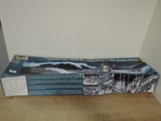 Revell 1:72 scale plastic kit, 05015 German Submarine VIIC Wolf Pack, opened but appears unmade