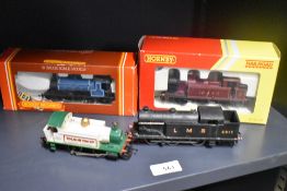 Hornby & Hornby Dublo 00 Gauge Tank Enginres and Tank Loco's, R057 0-4-0 C&R Caledonian Saddle Tank,