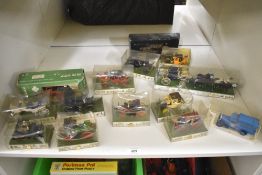 Brumm and Solido Die-casts, Old Fire Series X5 x2, Carriages 1, 3, 5, 9, 13, 19, 21 and three