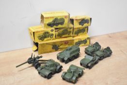 Dinky Toys Die-casts, 670 Armoured Car, 673 Scout Car, 670 Armoured Car, 676 Armoured Personnel