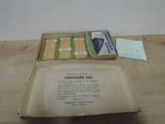 1937 Coronation Scot Railway Game Touring Great Britain, appears complete in worn box