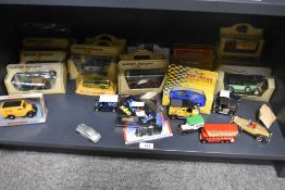 Mixed Die-casts, Pilen (spain) Seat 850 Spider in display box, Matchbox Dinky DY4 Heinz Van, in