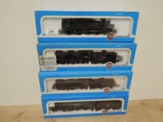 Airfix 00 Scale, 54125-5 4-6-0 Pendennis Castle, 54123-9 0-6-0 4F Fowler 44454, 54123-9 0-6-0 Fowler