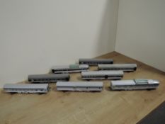 Tri-ang 00 Gauge, Baltimore and Ohio, Observation Coach 3102, Coach 3101 and Diner Car, CN