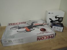 Drones, Visuo Siluroid, JJRC H20 Mini, Recon Observation, all boxed, very little use