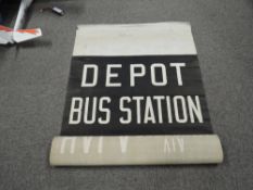 Lancaster City Transport Blind, Depot, Bus Station, Hala, Hala Via Bowerham, Hale through to