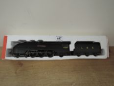 Hornby 00 gauge Loco & Tender, LMS 4-6-2 City of Lancaster 6243, in packaging only, very little