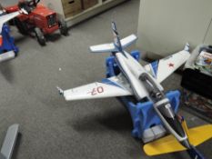 Horizon Hobby Radio Controlled Kit Built Model Aircraft, Viper 07, length 105cm, width 110cm, very