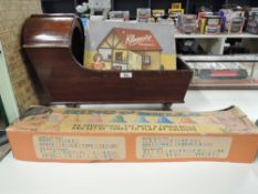 Vintage Toys, Combex Toy C555 Ring O' Bells Set, boxed, Kleeware Sitting Room Dolls House set, boxed