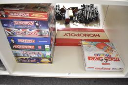 Monopoly Games, mixed vintage, Monopoly Original, Christmas, World, UK, Lakes, London 2012, City,
