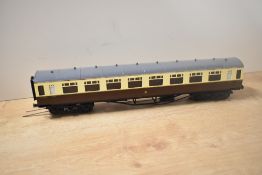 A EK Models Fine Scale 0 Gauge GWR Third Class Carriage
