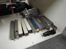 Tri-ang 00 gauge, 0-6-0 BR Tank Engine, BR Diesel Locomotive D6830, Locomotive 4008 repainted,