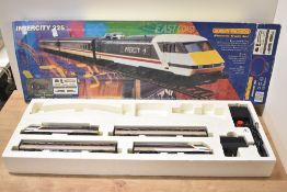Hornby 00 gauge R824 Intercity 225 Train Set, trains and power supply only, no track, in original