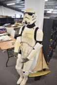 Star Wars, Full Size Stormtrooper Costume of plastic constructions with all panels present, complete
