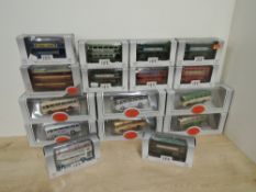 EFE Gilbow Die-cast Buses, 111902 Yelloways, 12101 Southdown, 12201 Black & White Harrington,