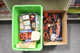 Various Puzzles, Card Games and Modern Action Men with Accessories