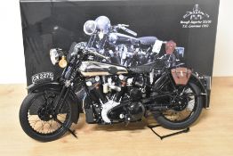 Minichamps Paul's Model Art Die-cast, 1:6 scale, Brough Superior SS100 T.E.Lawrence 1932, No 7 in