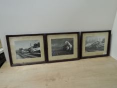 Tebay Station Black & White Railway Photographs, Coronation Scot, 6264 and similar Locomotive