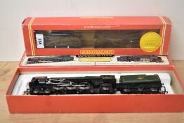 Hornby 00 Gauge, R552 4-6-2 BR Oliver Cromwell Loco & Tender 70013, R298 4-4-0 County Class GWR