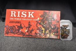 Parker Risk, The World Strategy Game, very little use and appears complete along with Britains and