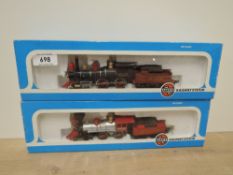 Airfix HO Scale 4-4-0 Loco's & Tenders, 54170-5 Central Pacific Jupiter and 54171 Union Pacific No