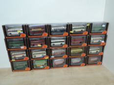 EFE Gilbow Die-cast Buses, 15902 Ribble Dulux, 16107 Strattord Blue, 16112 Stockport, 16117 Halifax,