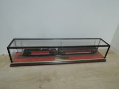 Hornby or similar 00 gauge Presentation Model, Virgin Locomotive 90014 with a 1st Class Carriage,