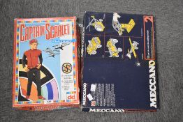 Dekkertoys, 6041 1990's Captain Scarlet Playsuit, appears complete in original box along with a