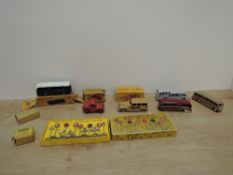Dinky Toys Die-casts, 344 Estate Car, 255 Mersey Tunnel Police Van, 283 BOAC Coach, 771
