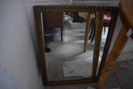 A gilt frame wall mirror, approx. 68 x 52cm