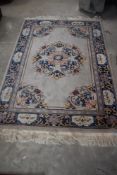A Belgian style rug, approx. 190 x 123cm