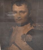 After Noël François Bertrand (French 1784–1852) monochrome engraving 'Napoleon Le Grand' portrait of