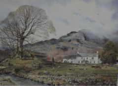 *Local Interest* After Alan Ingham (British 1932 - 2002) lithograph 'Pastorale' a depiction of Low