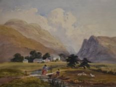 A collection of eleven 19th Century English School Watercolour paintings attributed to 'R.M.H',