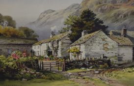 *Local Interest* After Judy Boyes (British b.1943) Limited edition 'Summer Morning at Low Yewdale,