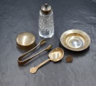 An Elizabeth II silver Armada style pin dish, marks for London 1974, maker Reid & Sons Ltd, along