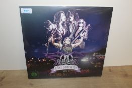A triple sealed Aerosmith rocks Donington 2014 album - now rare and out of print
