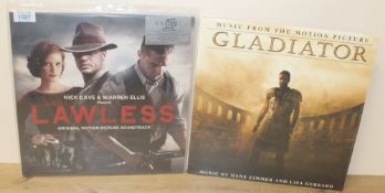 A lot of two Soundtrack albums : Gladiator and Lawless - both in EX/EX