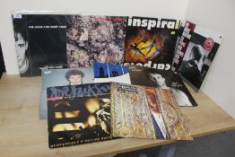 A 13 record Lot with Lou Reed , Inspiral Carpets and more here - good dealer / shop stock