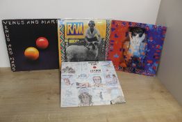 A Lot of nine Beatles and solo related pressings - VG/VG+ in general - grading is conservative