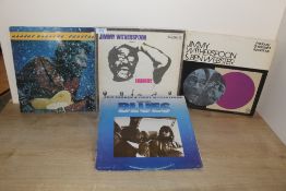 A Lot of eight Blues albums by the likes of Albert Collins , Jimmy Witherspoon and more VG/VG+ or