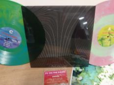 A ' TV on The Radio ' Seeds 2014 fully signed vinyl edition NM / NM - indie / rock interest