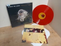 The King of Leon - deleted red vinyl US press - now sought after NM/NM ' Because of the Times '