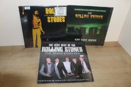 A Rolling Stones Lot of three albums - all sealed and mint - with rare live recordings and a