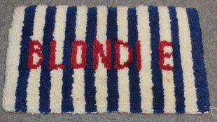 A Blondie doormat / bathmat ( you choose ) - this sale's wildcard and the item that until now you
