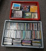 A large selection of Cds ( 2 boxes as in photos ) rock , pop and much more - dealer / shop