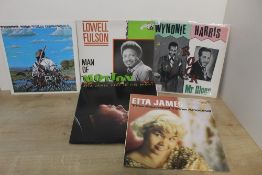 A Lot of Eight Blues interest albums VG/VG+ in general - Etta James and more on offer here
