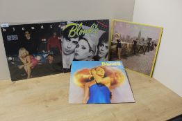 A lot of Blondie albums - regular releases - six in total