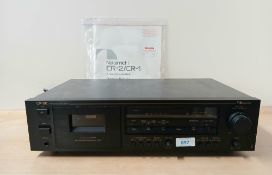 A Nakamichi CR-2E Cassette Player - on offer this iconic two head deck in fine working and