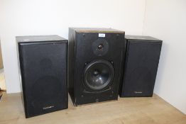 A Lot of 3 Speakers - Technics (2) and a Linn Index Speaker (1)